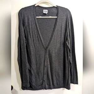 Chico's grey cardigan